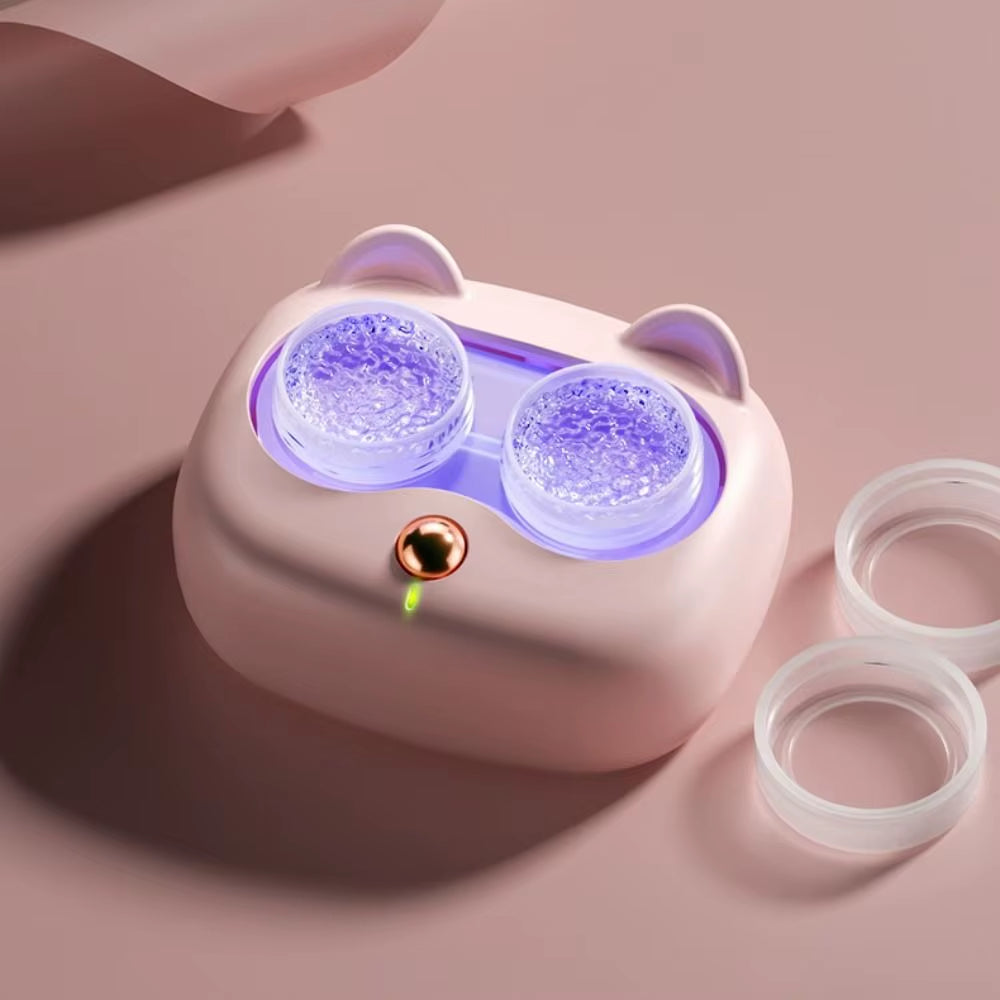 Ultrasonic Contact Lens Cleaner – Deep Clean, Gentle Care, Crystal Clear Vision